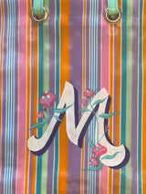 Cabas VIBALA (multicolore) avec initiales peintes à la main par l’artiste PATO